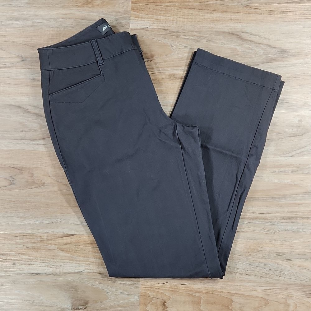 🔹️Eddie Bauer Gray Curvy Fit Pants Size 6/28